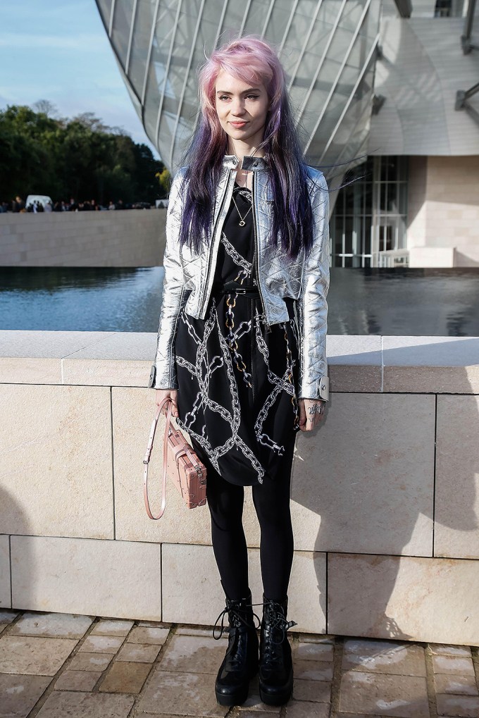 Grimes At The Louis Vuitton Show 2015
