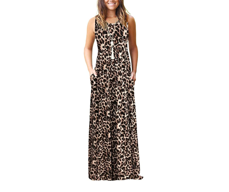 leopard print dress review