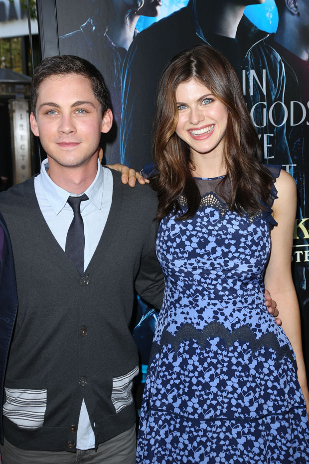 Alexandra Daddario, Logan Lerman