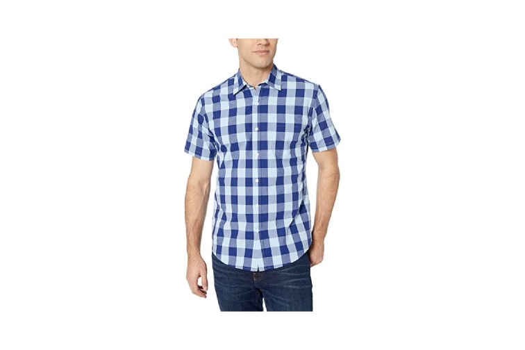 mens short sleeve collard button down shirt reviews