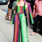 Anne Hathaway Neon Jumpsuit