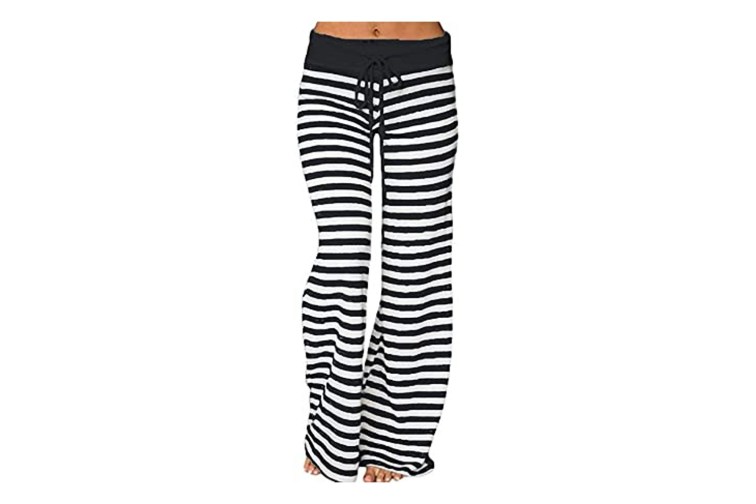 women's striped pants reviews