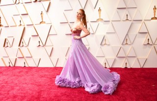 Jessica Chastain arrives at the Oscars, at the Dolby Theatre in Los Angeles
94th Academy Awards - Arrivals, Los Angeles, United States - 27 Mar 2022
Wearing Gucci