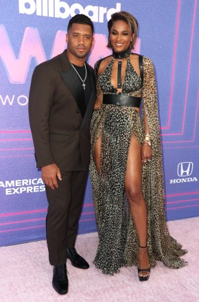 Russell Wilson and Ciara
Billboard Women in Music Awards, Arrivals, Los Angeles, California, USA - 02 Mar 2022