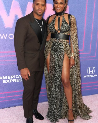Russell Wilson and Ciara Billboard Women in Music Awards, Arrivals, Los Angeles, California, USA - 02 Mar 2022