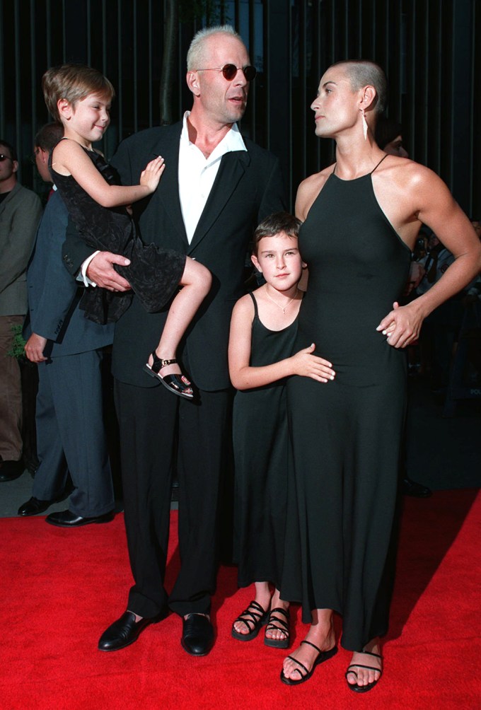 Bruce Willis & Demi Moore At The ‘Striptease’ Premiere