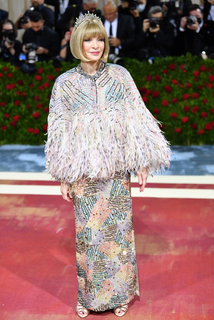 Anna Wintour At The 2022 Met Gala