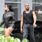 Chaney Jones Leather Shorts Kanye West MEGA