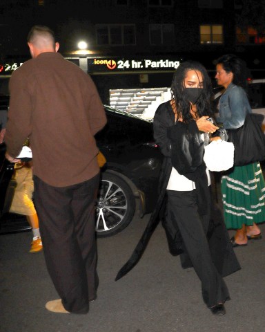 New York, NY  - Channing Tatum & Zoe Kravitz continue going strong as they are candidly spotted after a long dinner in New York.Pictured: Channing Tatum, Zoe KravitzBACKGRID USA 22 SEPTEMBER 2022 BYLINE MUST READ: BlayzenPhotos / BACKGRIDUSA: +1 310 798 9111 / usasales@backgrid.comUK: +44 208 344 2007 / uksales@backgrid.com*UK Clients - Pictures Containing ChildrenPlease Pixelate Face Prior To Publication*