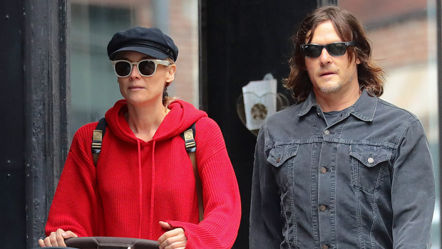 The Walking Dead's Norman Reedus shares rare photo of baby daughter with Diane  Kruger