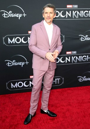 Ethan Hawke
'Moon Knight' film premiere, Arrivals, Los Angeles, California, USA - 22 Mar 2022