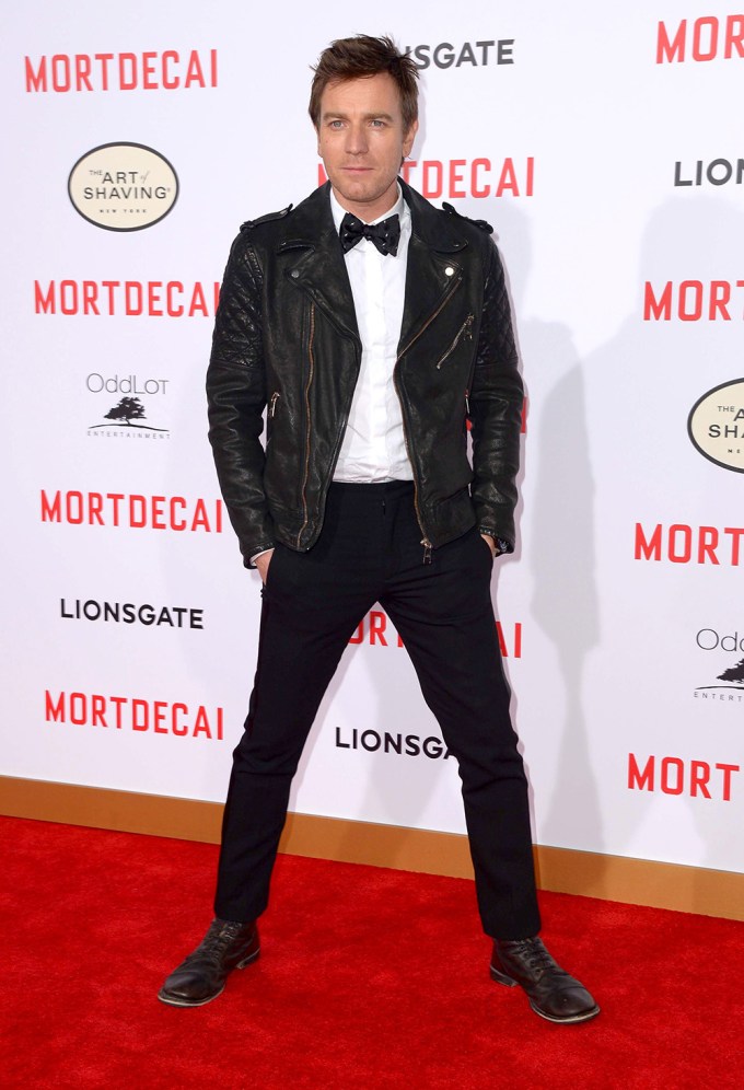Ewan McGregor At The Premiere Of ‘Mortdecai’