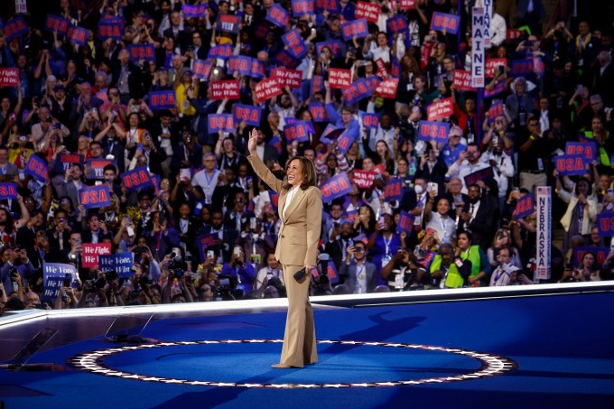 Kamala Harris at The 2024 Democratic National Convention: Day 1