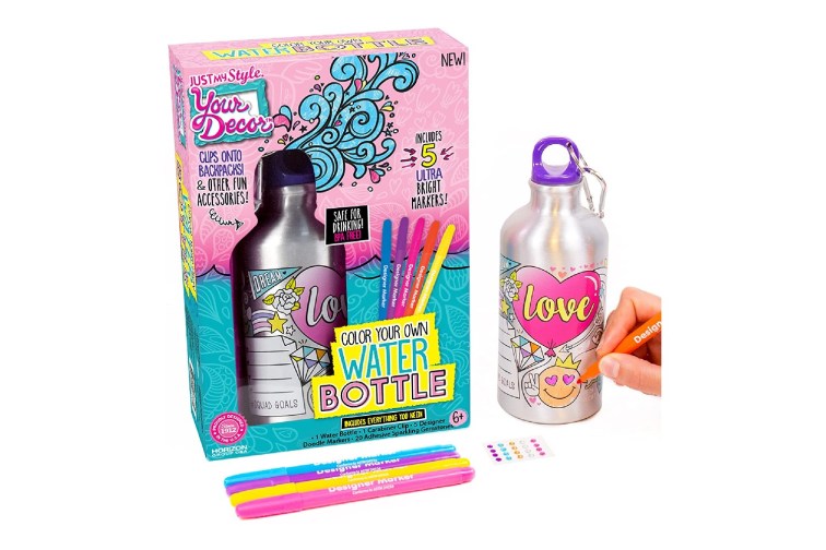 color your own water bottle reviews
