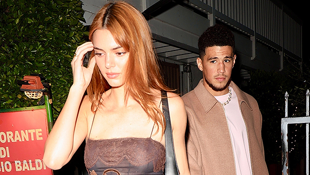 Kendall Jenner Wears Leather Pants for Devin Booker Date Night