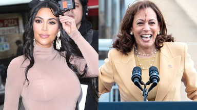 Kim Kardashian, Kamala Harris