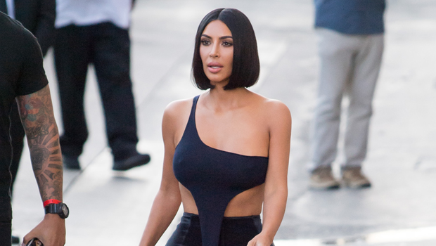 Kim Kardashian Styles Skims With Ex Kanye West's Yeezy Shoes
