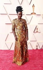 Lupita Nyong'o arrives for the 94th annual Academy Awards at the Dolby Theatre in the Hollywood section of Los Angeles on Sunday, March 27, 2022.
Academy Awards 2022, Los Angeles, California, United States - 28 Mar 2022