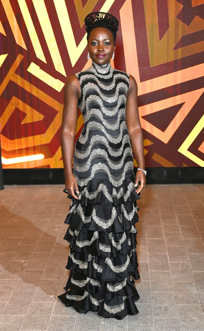Lupita Nyong’o At The London Premiere Of ‘Black Panther: Wakanda Forever’