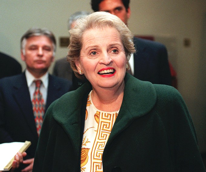 Madeleine Albright Meeting With The Security Council