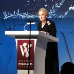 Madeleine Albright 'Facism: A Warning' book presentation and signing, Las Vegas, USA - 30 Apr 2018