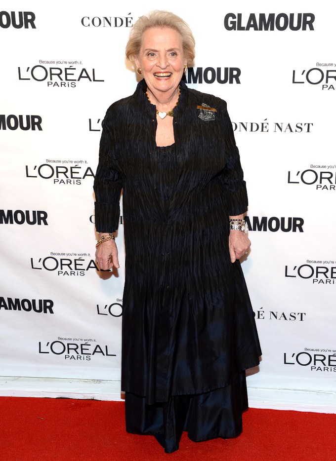 Madeleine Albright At The Glamour Women of the Year Awards