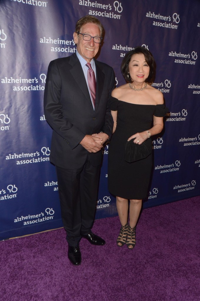 Maury Povich and Connie Chung at an event
