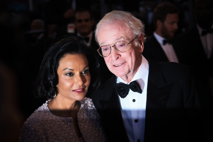 Michael Caine & Wife Shakira Attend Cannes Film Festival