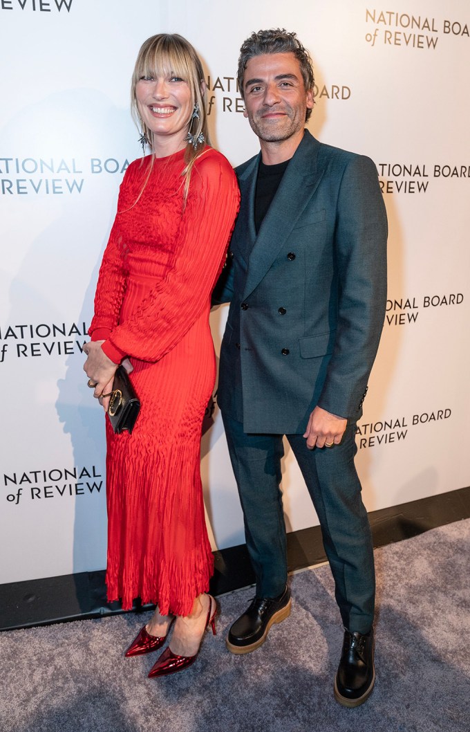 Oscar Isaac & Wife At The National Board of Review’s 2023 Gala