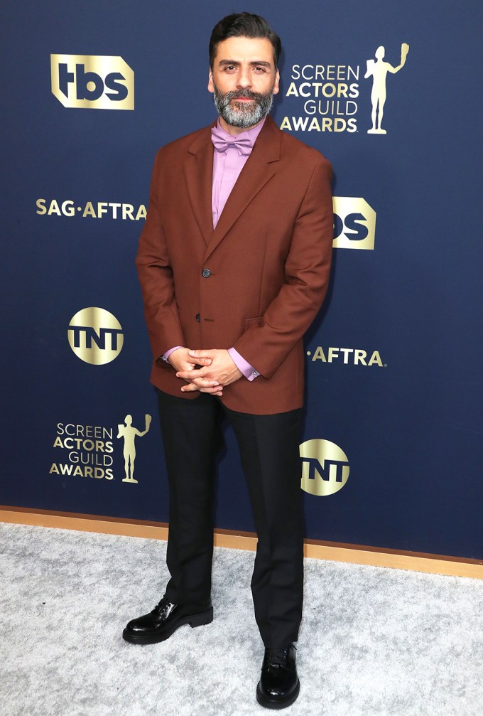 Oscar Isaac at the 28th Annual Screen Actors Guild Awards