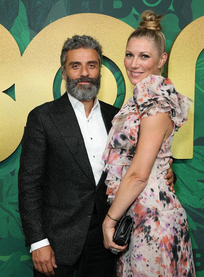 Oscar Isaac & Elvira Lind At HBO’s 2022 Emmy’s Party