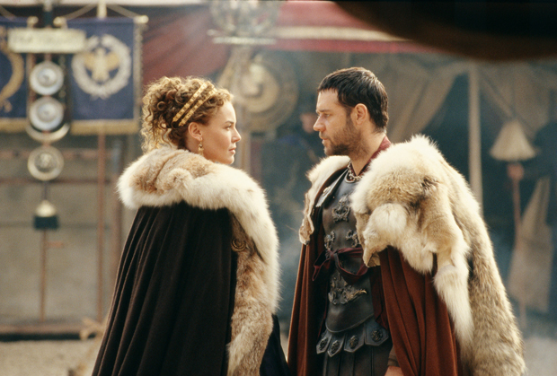 Connie Nielsen, Russell Crowe