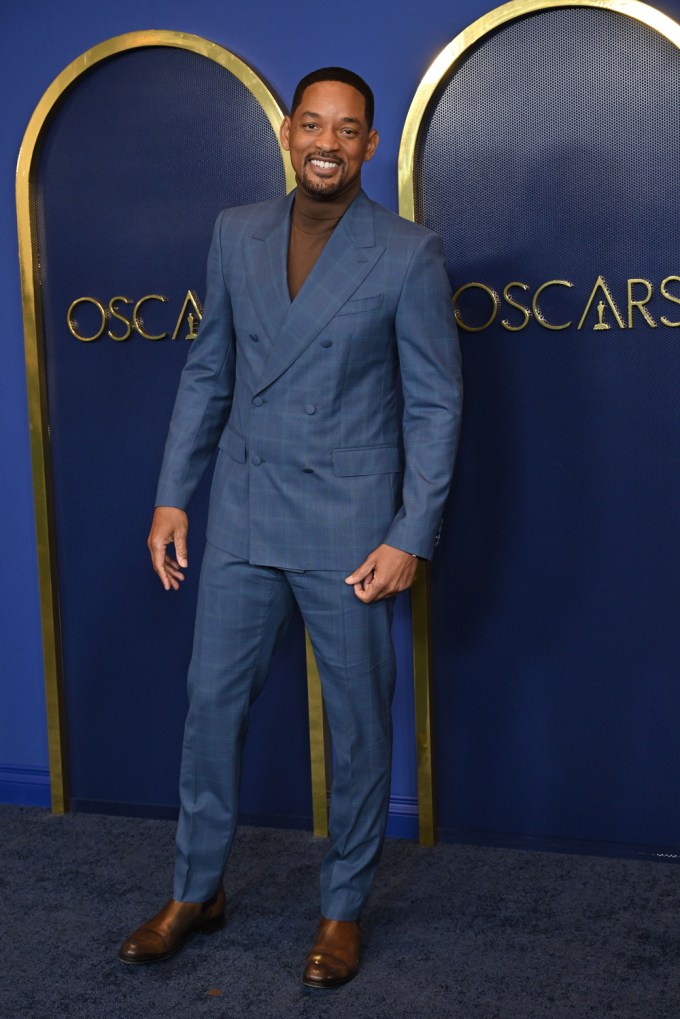 Will Smith At Oscars Luncheon