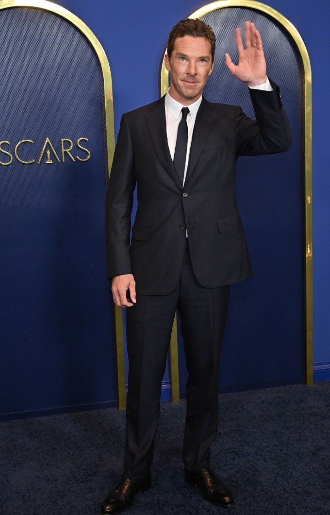 Benedict Cumberbatch At Oscars Luncheon