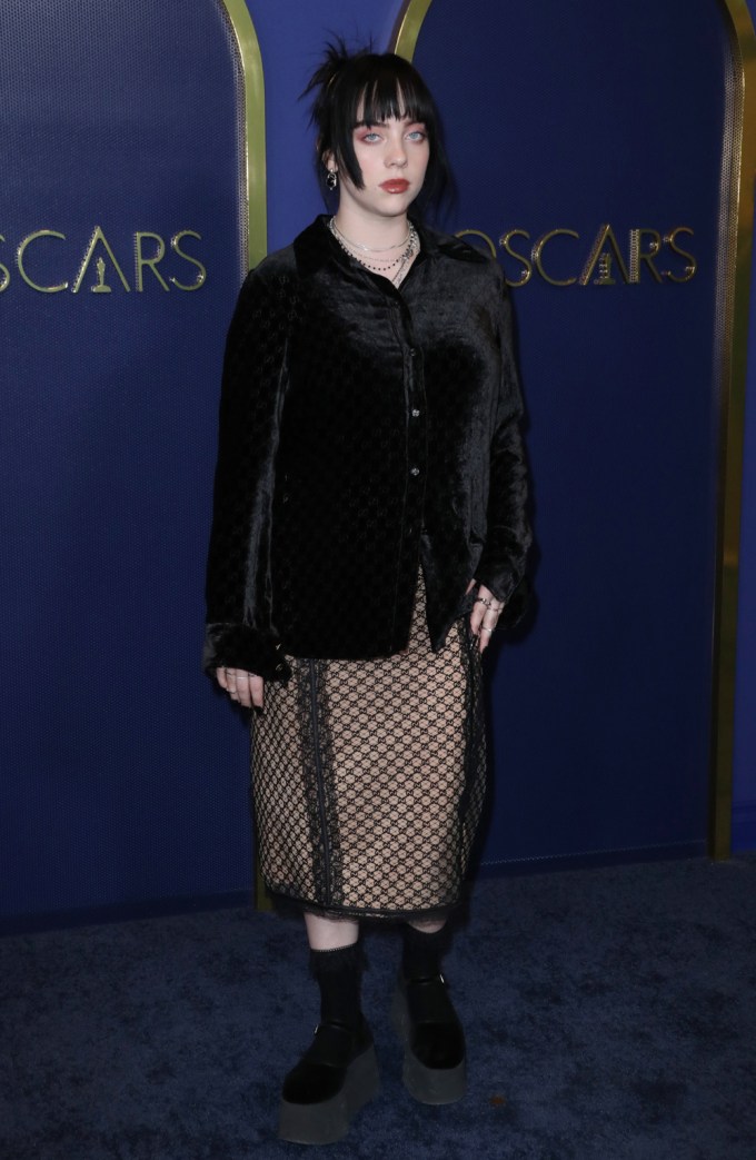 Billie Eilish At Oscars Luncheon