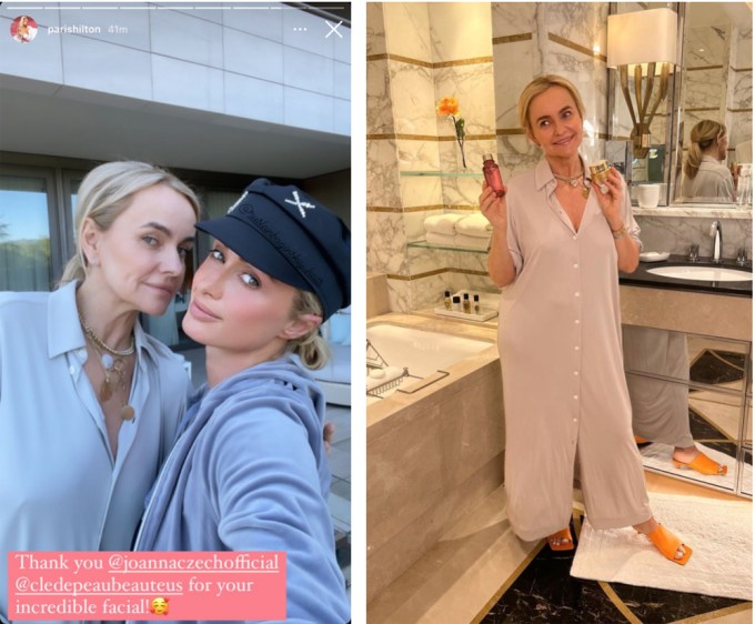 Paris Hilton & Joanna Czech