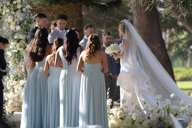 Patrick Mahomes & Brittany Matthews' Daughter At Their Wedding