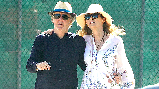 Paul McCartney & Wife Nancy Stroll Through St. Barts With Arms Wrapped Around Each Other