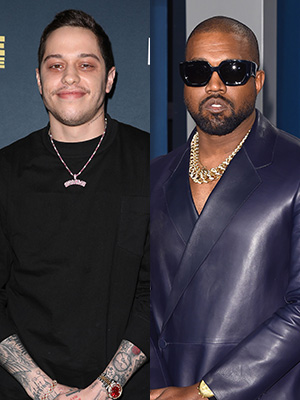 Pete Davidson, Kanye Weest
