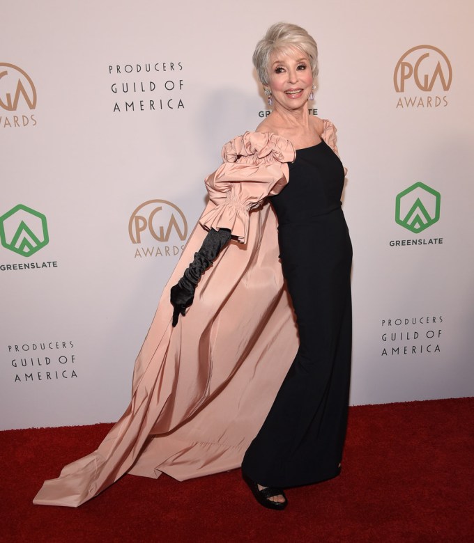 Rita Moreno Is Sensational In Satin At 2022 Producers Guild Awards