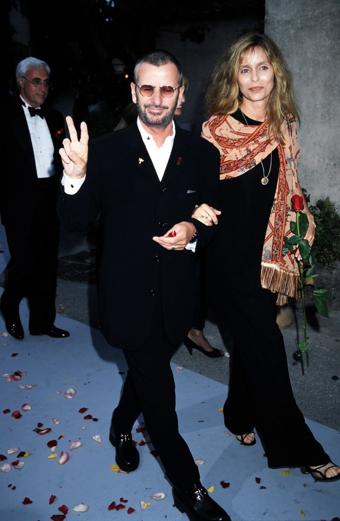 Ringo Starr& Barbara Bach In 1998