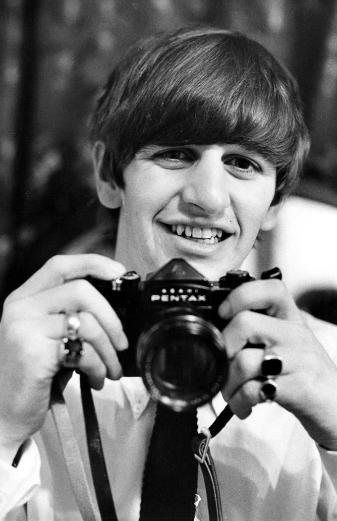 Ringo Starr Snaps A Photo