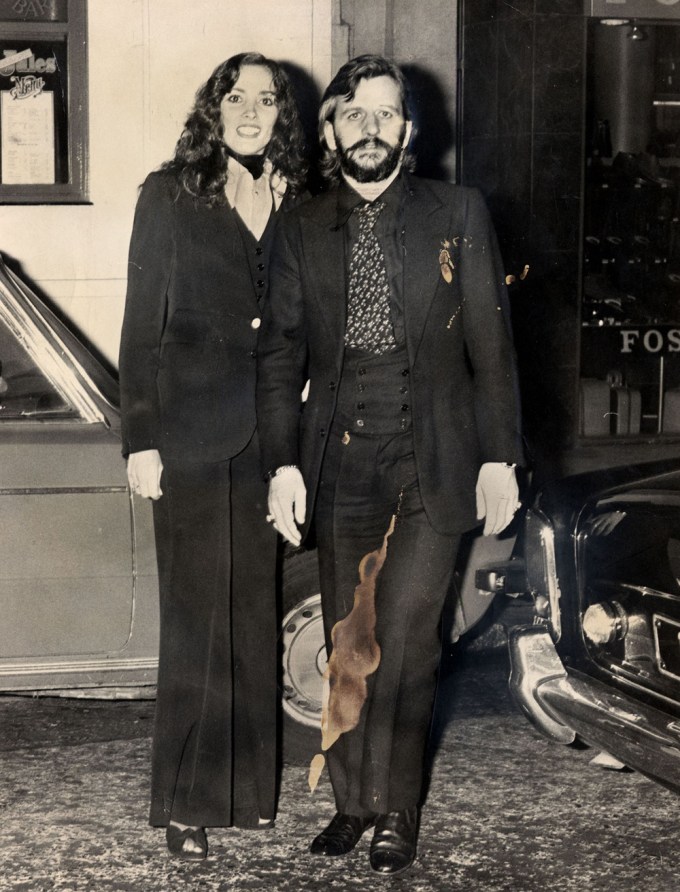 Ringo Starr & Girlfriend In 1975