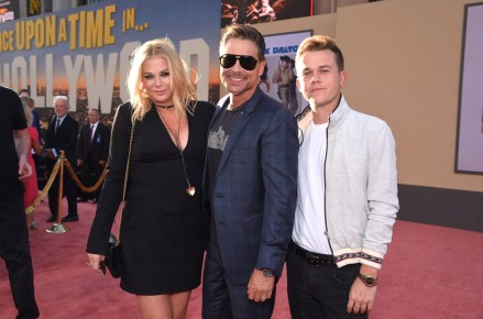 Sheryl Berkoff, Rob Lowe and John Owen Lowe at the Premiere of Sony Pictures' "Once Upon A Time In Hollywood" at the TCL Chinese Theatre
Sony Pictures' 'Once Upon A Time In Hollywood' film premiere, Arrivals, TCL Chinese Theatre, Hollywood, CA, USA - 22 July 2019