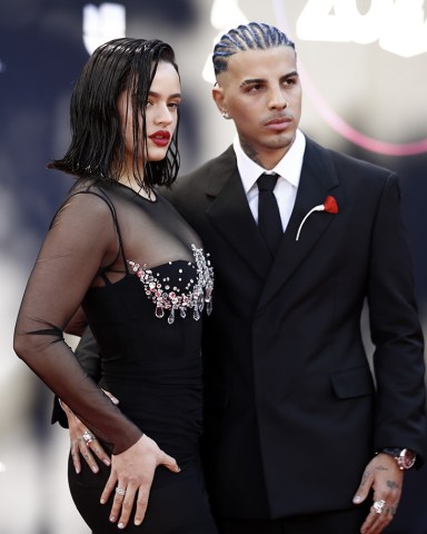 Rosalia and Rauw Alejandro arrive on the red carpet prior to the 23rd Annual Latin Grammy Awards at the Michelob Ultra Arena at Mandalay Bay in Las Vegas, Nevada, USA, 17 November 2022. The Latin Grammys recognize artistic and/or technical achievement, not sales figures or chart positions, and the winners are determined by the votes of their peers - the qualified voting members of the Latin Recording Academy.
Red Carpet - 23rd Latin Grammy Awards, Las Vegas, USA - 17 Nov 2022