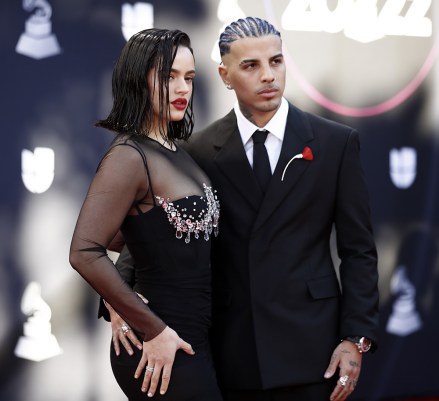 Rosalia and Rauw Alejandro arrive on the red carpet prior to the 23rd Annual Latin Grammy Awards at the Michelob Ultra Arena at Mandalay Bay in Las Vegas, Nevada, USA, 17 November 2022. The Latin Grammys recognize artistic and/or technical achievement, not sales figures or chart positions, and the winners are determined by the votes of their peers - the qualified voting members of the Latin Recording Academy.
Red Carpet - 23rd Latin Grammy Awards, Las Vegas, USA - 17 Nov 2022