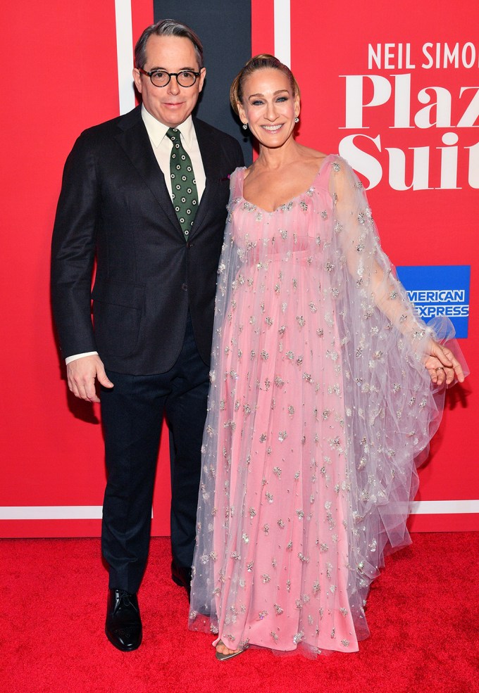 Matthew Broderick & Sarah Jessica Parker At The Opening Of ‘Plaza Suite’
