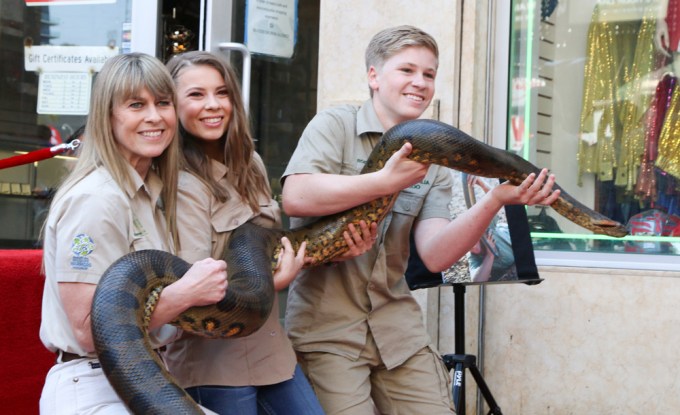 The Irwins & A Snake