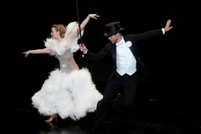 Julianne & Derek Hough Take On ‘Moulin Rouge’