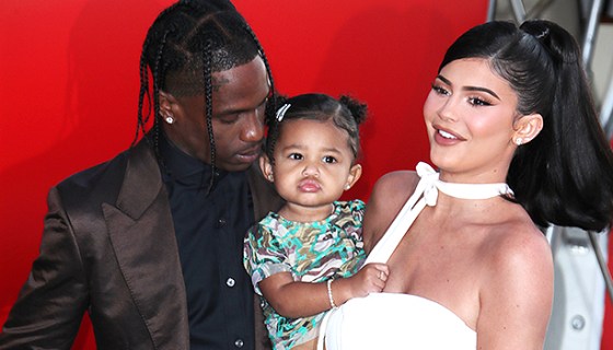 Travis Scott, Stormi Webster, Kylie Jenner